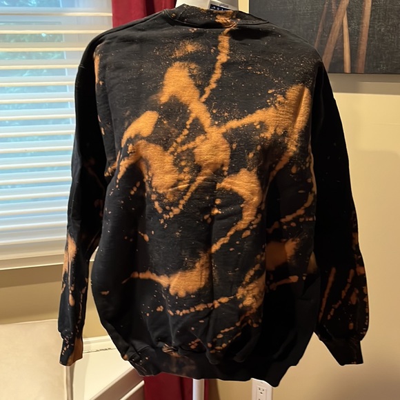 Phi Sig tie dye sweatshirt Sz Med HANES Greek life sorority phi sigma sigma - Picture 5 of 5